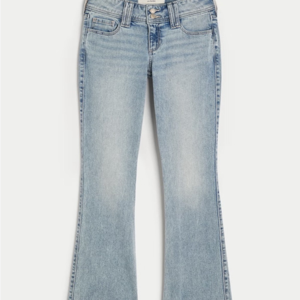 Hollister Light Blue Boot Cut Jeans